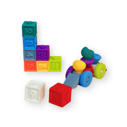 Set de blocs doux et magiques